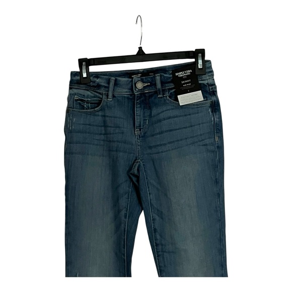 NWT Simply Vera Vera Wang mid-rise skinny jeans - Picture 1 of 11